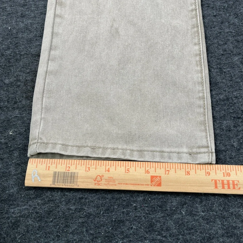 Dazy Designer Jeans Mens Medium Brown Denim Cotton Stretch Casual Straight Leg